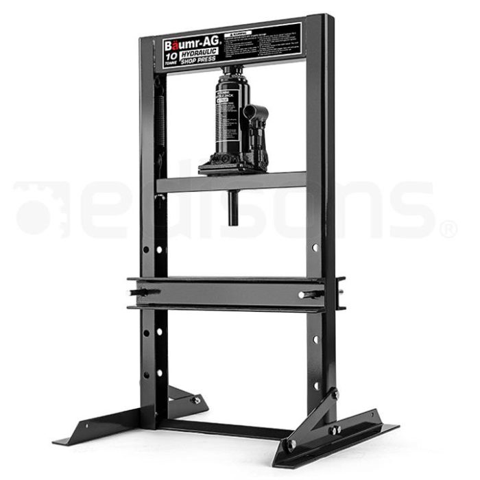 10 Tonne Hydraulic Shop Press Workshop Jack Bending Stand H-Frame