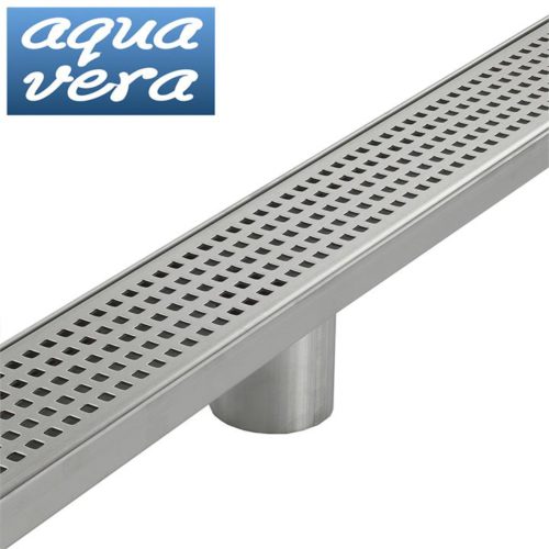 Stainless Steel Shower Grate - Square Hole