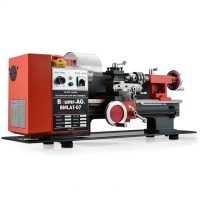 BAUMR-AG 550W 7"x14" Variable-Speed Mini Metal Lathe with LCD Display