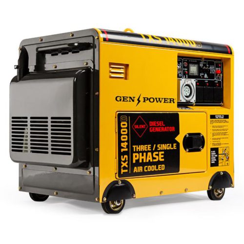 GENPOWER Diesel Generator 3 Three Single Phase Max 7kVA Rated 5kVA 420CC
