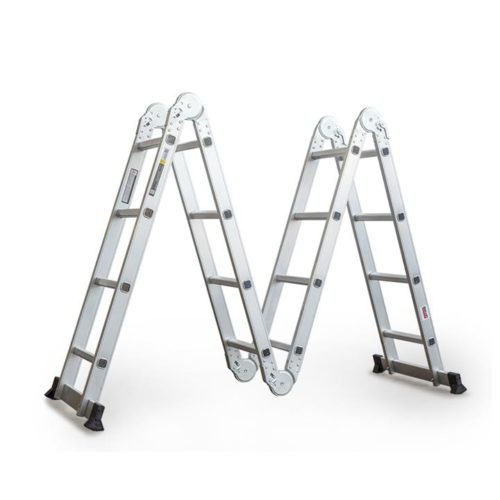 4.7m BULLET Multi-Purpose Ladder Aluminium Extension Folding Adjustable Step