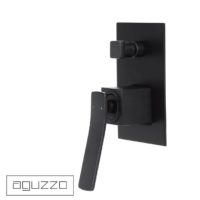 Cortina Wall Mounted Shower Mixer with Diverter - Matte Black