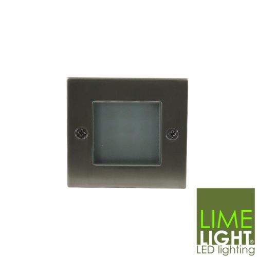 Harmon Outdoor Recessed Wall Light - 12V LED - 316 Stainless Steel