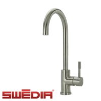 Klaas - Stainless Steel Kitchen Mixer Tap - Brushed - Optional Pull-Out