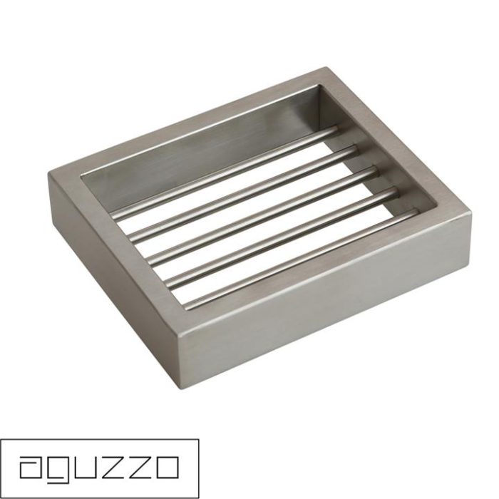 Montangna Stainless Steel Soap Basket Dish - Brushed Satin