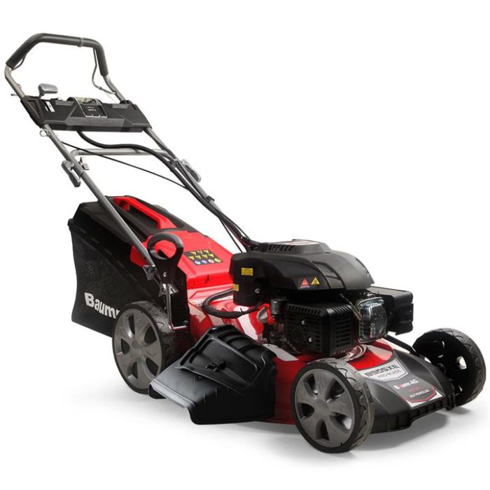 PRE-ORDER BAUMR-AG 21" 248cc Self-Propelled Push Button Electric Start 4in1 Lawnmower - 890SXe