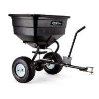 PRE-ORDER PLANTCRAFT Tow Behind Broadcast Spreader 90kg 105L Seed Fertiliser Tow Rotary