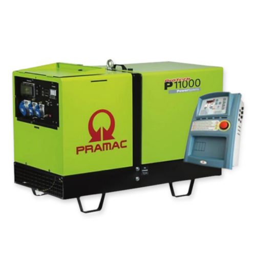 Pramac 10.8kVA Three Phase Silenced Auto Start Diesel Generator with AMF