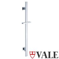 Square Shower Rail with Integrated Inlet