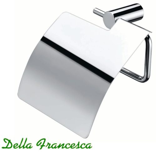 Stella Stainless Steel Toilet Paper Holder - with cover