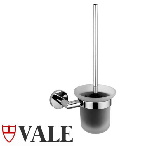 Symphony Stainless Steel Toilet Brush Holder - Wall Mounted
