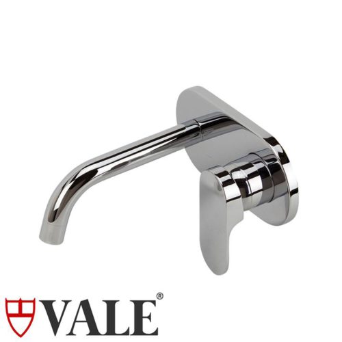 Symphony Wall Mounted Bath and Basin Mixer and Spout - Chrome