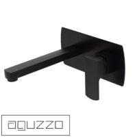 Terrus Single Lever Mixer and Spout - Wall Mounted - Matte Black