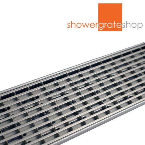 Wedge Wire Shower Grate Insert Only- Custom Sizes - 316 Stainless Steel